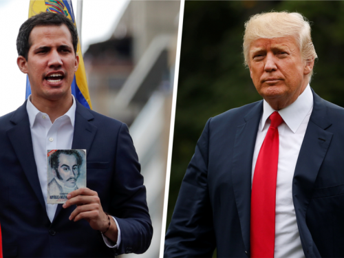 Mỹ và nhiều quốc gia tuyên bố ủng hộ lãnh đạo đối lập là tân Tổng thống Venezuela