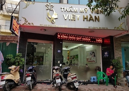 Thẩm mỹ viện Việt Hàn, nơi người đàn ông tử vong1